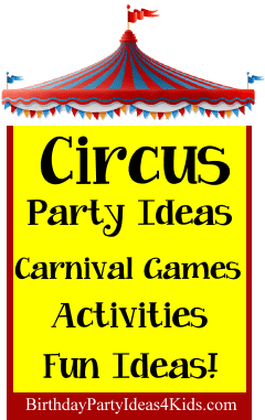 Circus Birthday Party Ideas