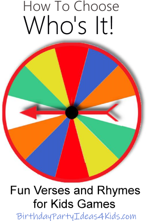 Spinner to choose who is it for a game